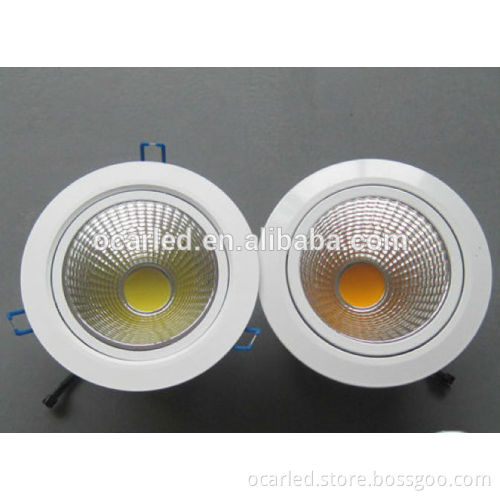 high lumen COB LED Downlight ,adjustable led down light